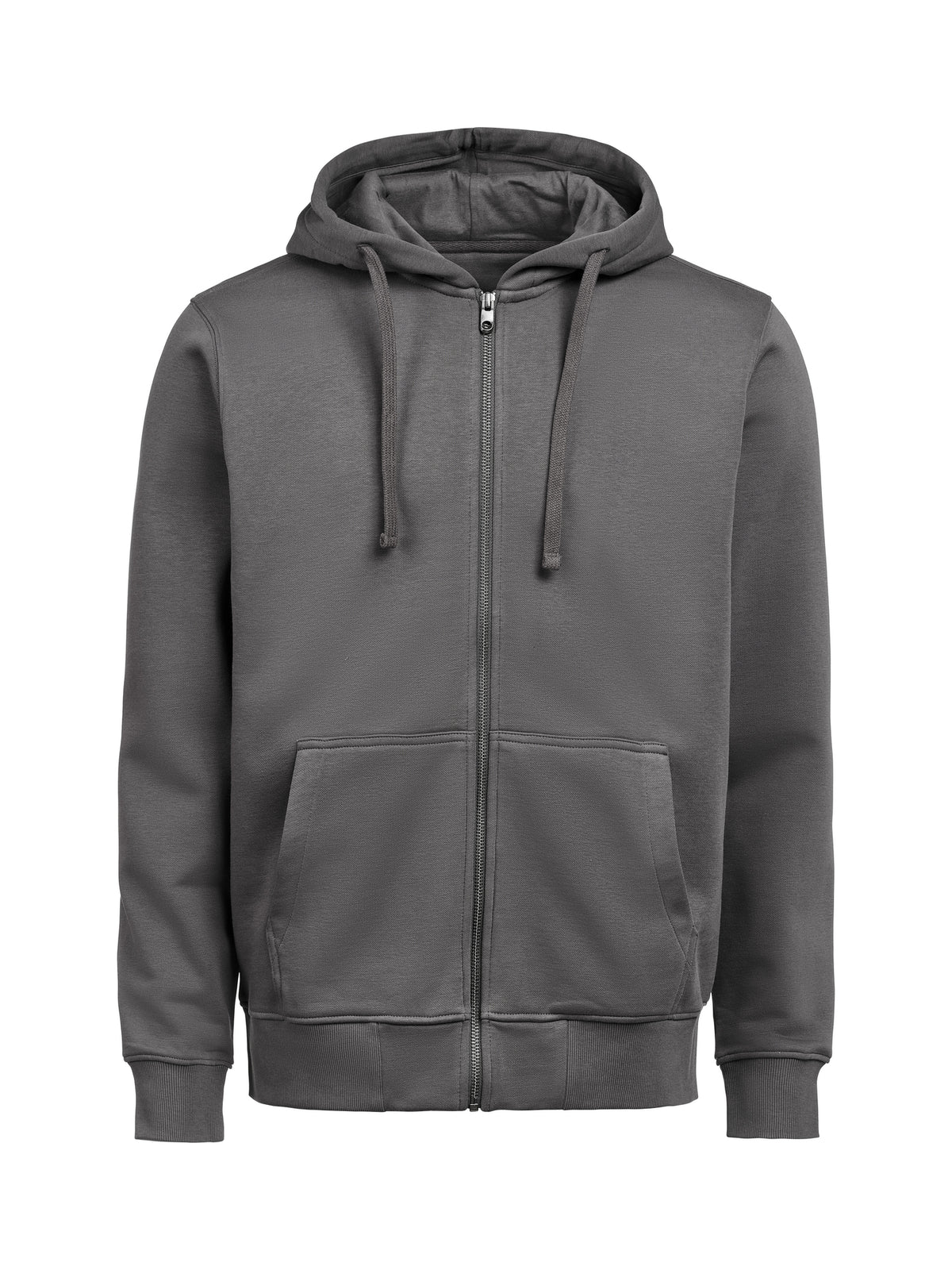 Vereins Full Zip Hoodie – UM Regular Fit | individuell bedruckt – Charcoal