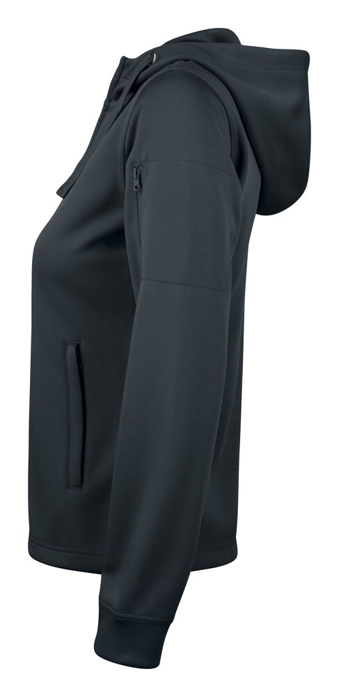 Basic Active Hoody Full Zip Women – Bild 3