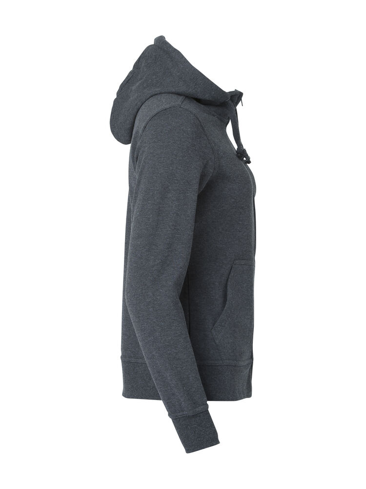 Basic Hoody Full Zip Women – Bild 4