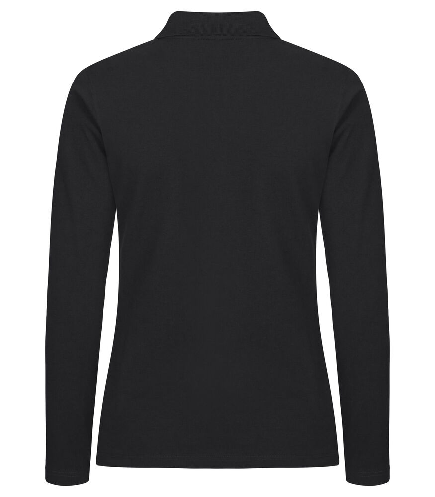 Stretch Premium Polo L/S Women – Bild 2