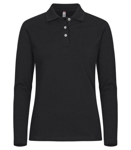 Stretch Premium Polo L/S Women