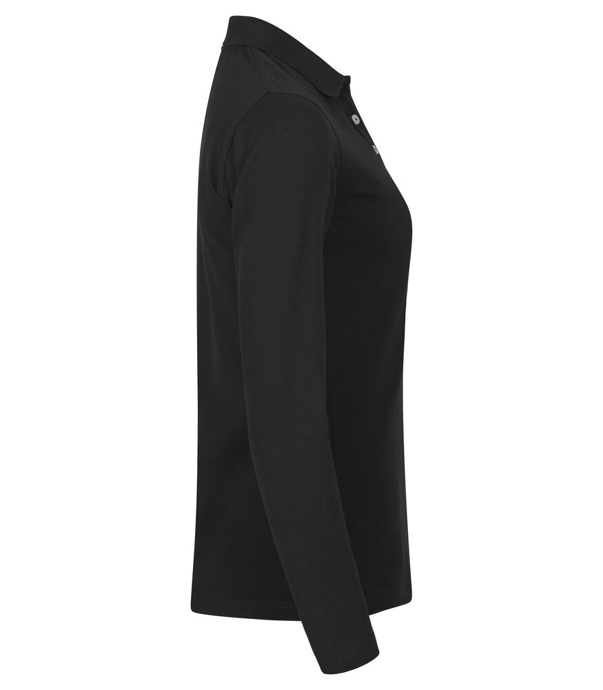 Stretch Premium Polo L/S Women – Bild 4