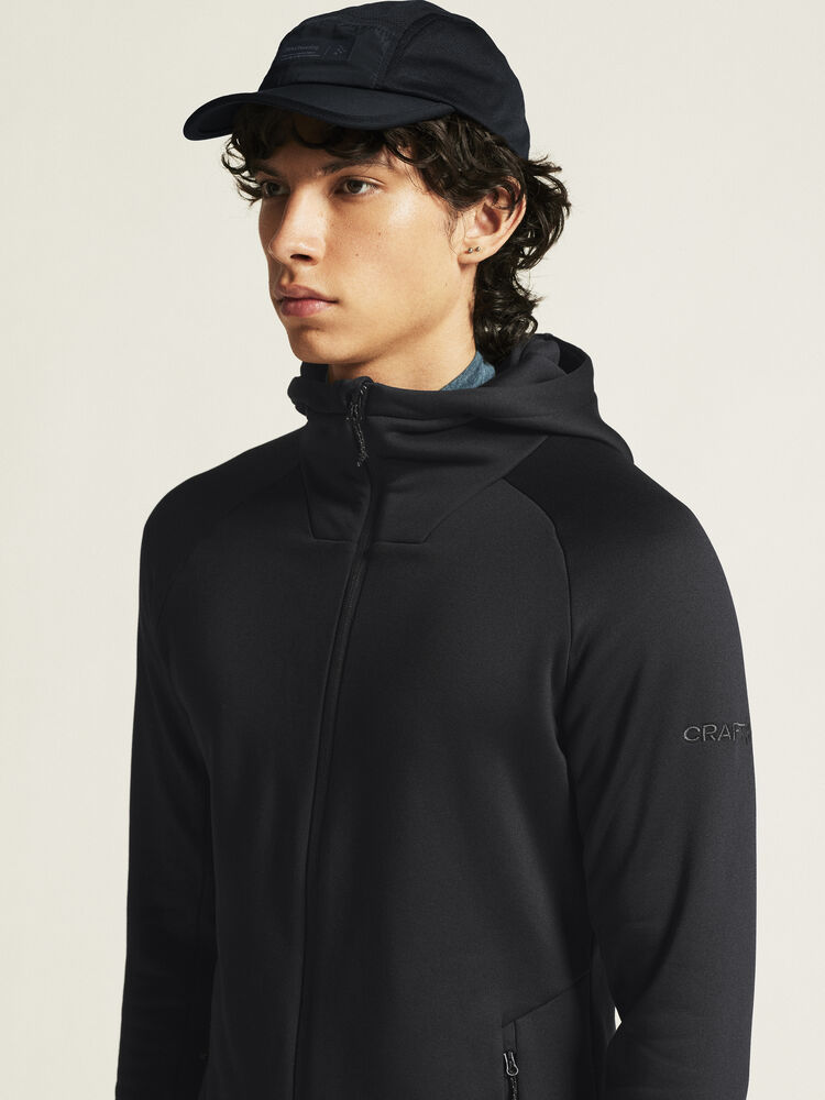 Adv Explore Power Fleece Hood Jkt M – Bild 4