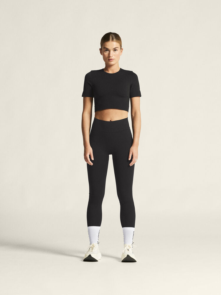 Collective Seamless Cropped Ss Top W – Bild 5