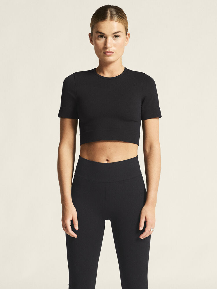 Collective Seamless Cropped Ss Top W – Bild 8